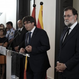 Puigdemont Rajoy interior atemptat Barcelona - Sergi Alcàzar Puigdemont Rajoy interior atemptat Barcelona - Sergi Alcàzar
