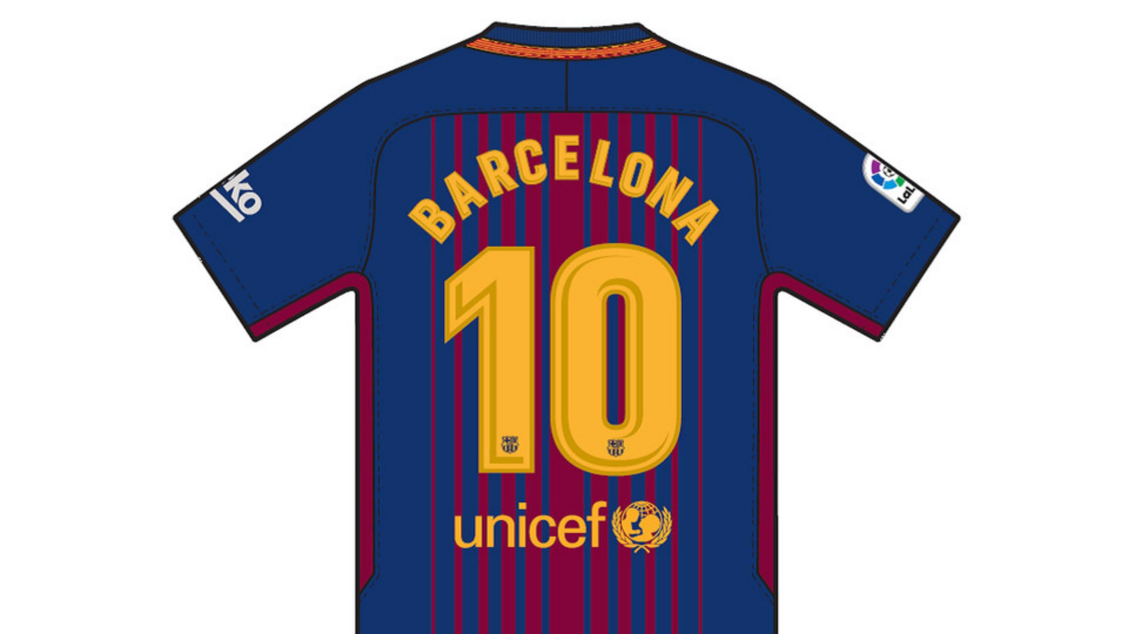 Barça players to wear "Barcelona" in place of their names