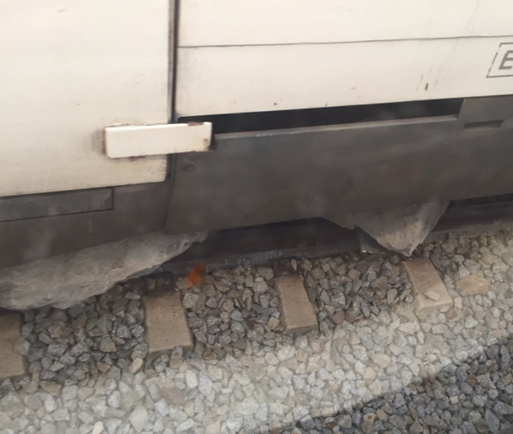 Descarrila un tren de Rodalies en el Bages