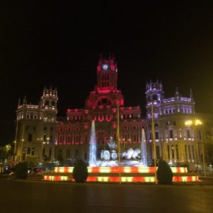 Cibeles Senyera - Ajuntament Madrid Cibeles Senyera - Ajuntament Madrid