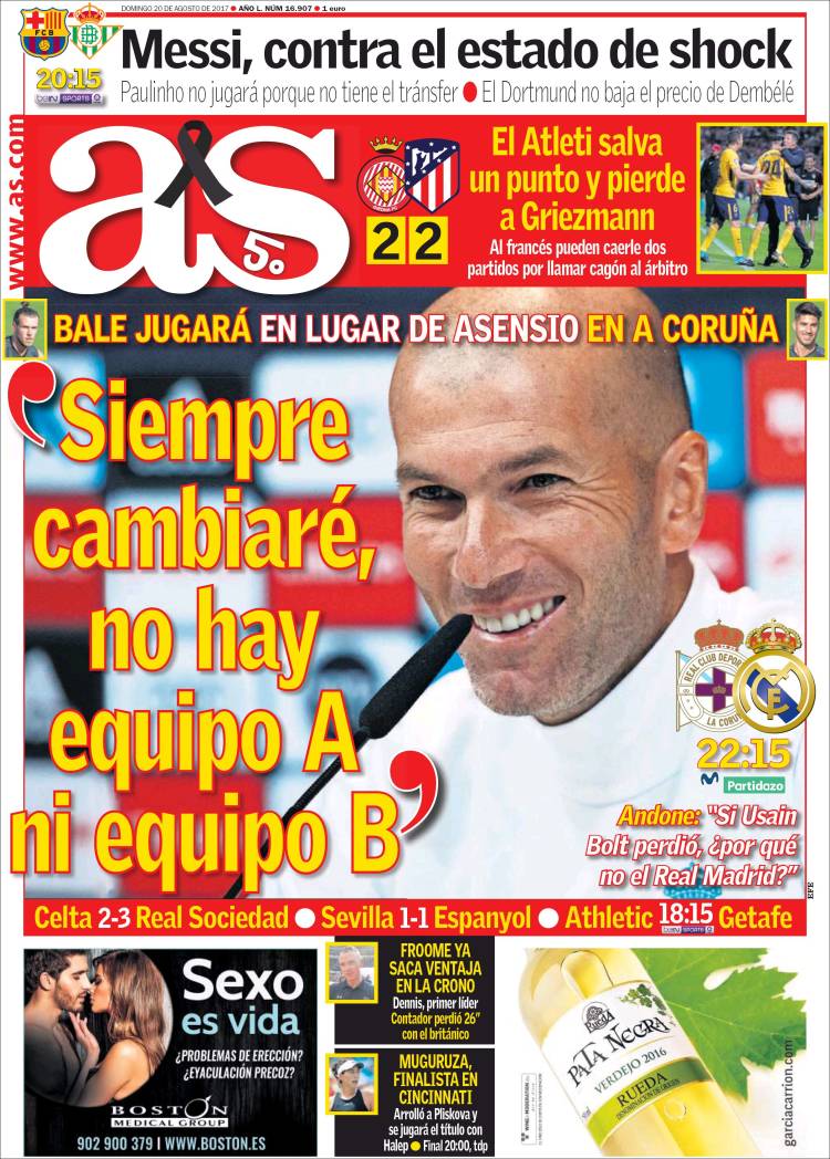 As Portada 20 08 2017 As Portada 20 08 2017