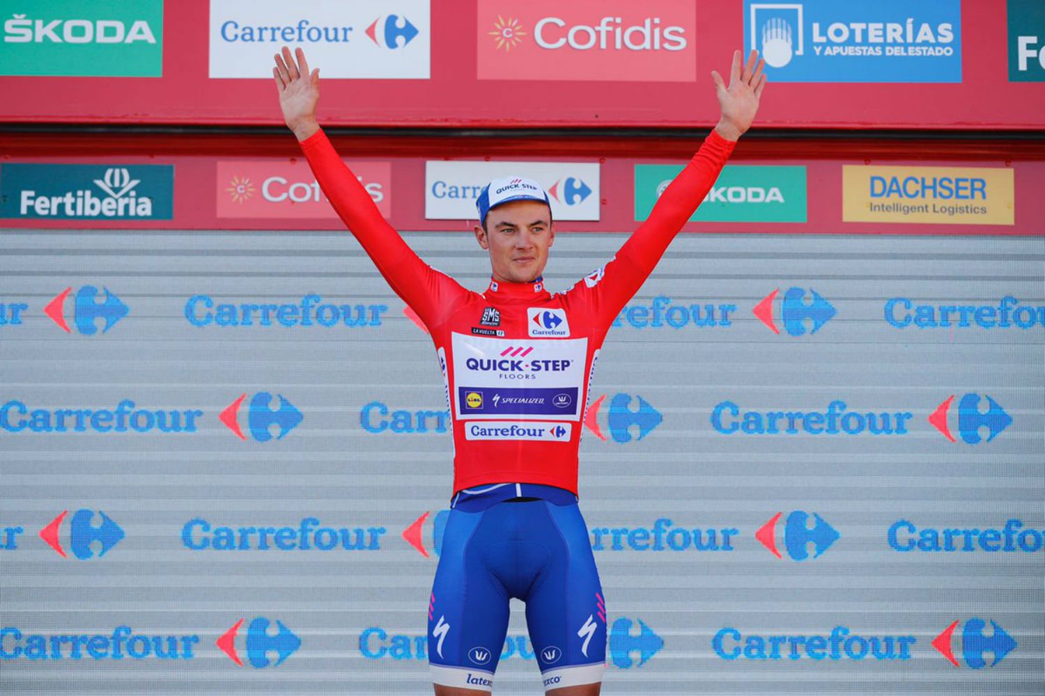 El belga Lampaert sorprèn, guanya la segona etapa i és nou líder
