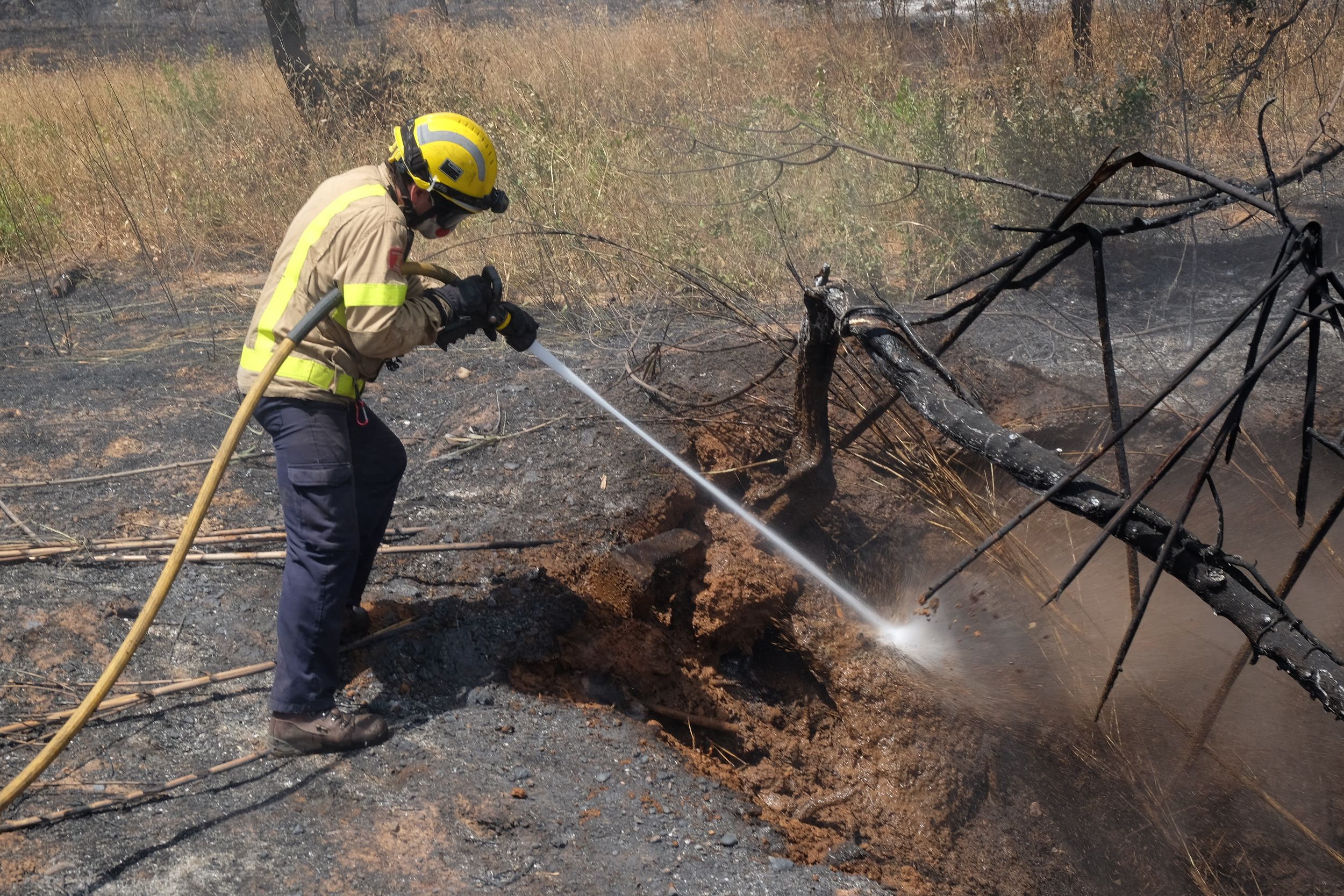 Extinguidos los fuegos del Tarragonès y Alt Empordà: 542 hectáreas quemadas