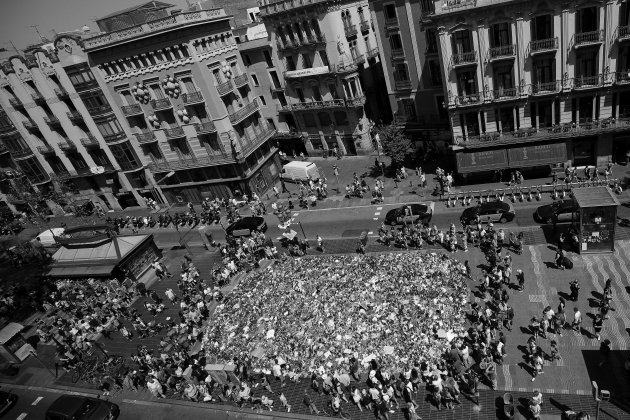 flores barcelona atentada rambla - efe