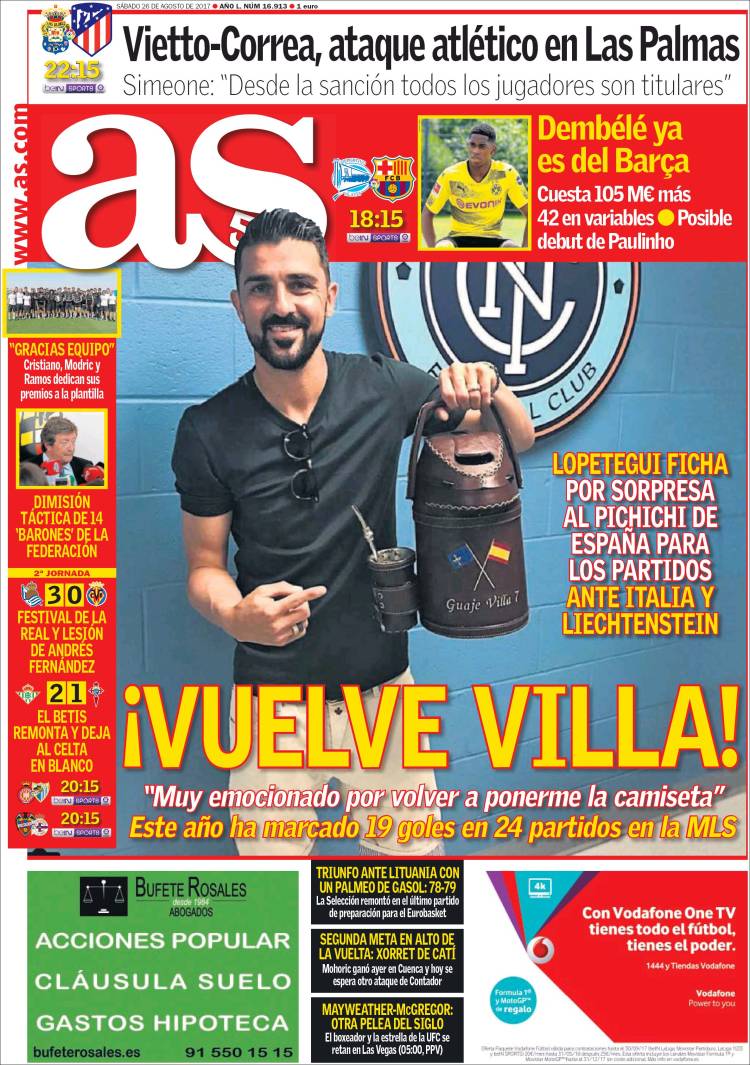 As Portada 26 08 2017 As Portada 26 08 2017