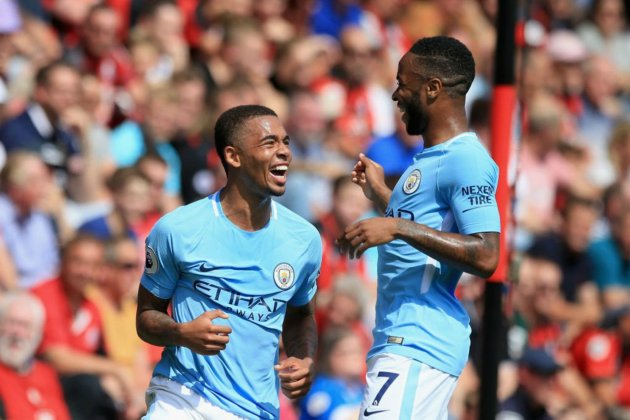 Sterling Manchester City Gabriel Jesus ManCity