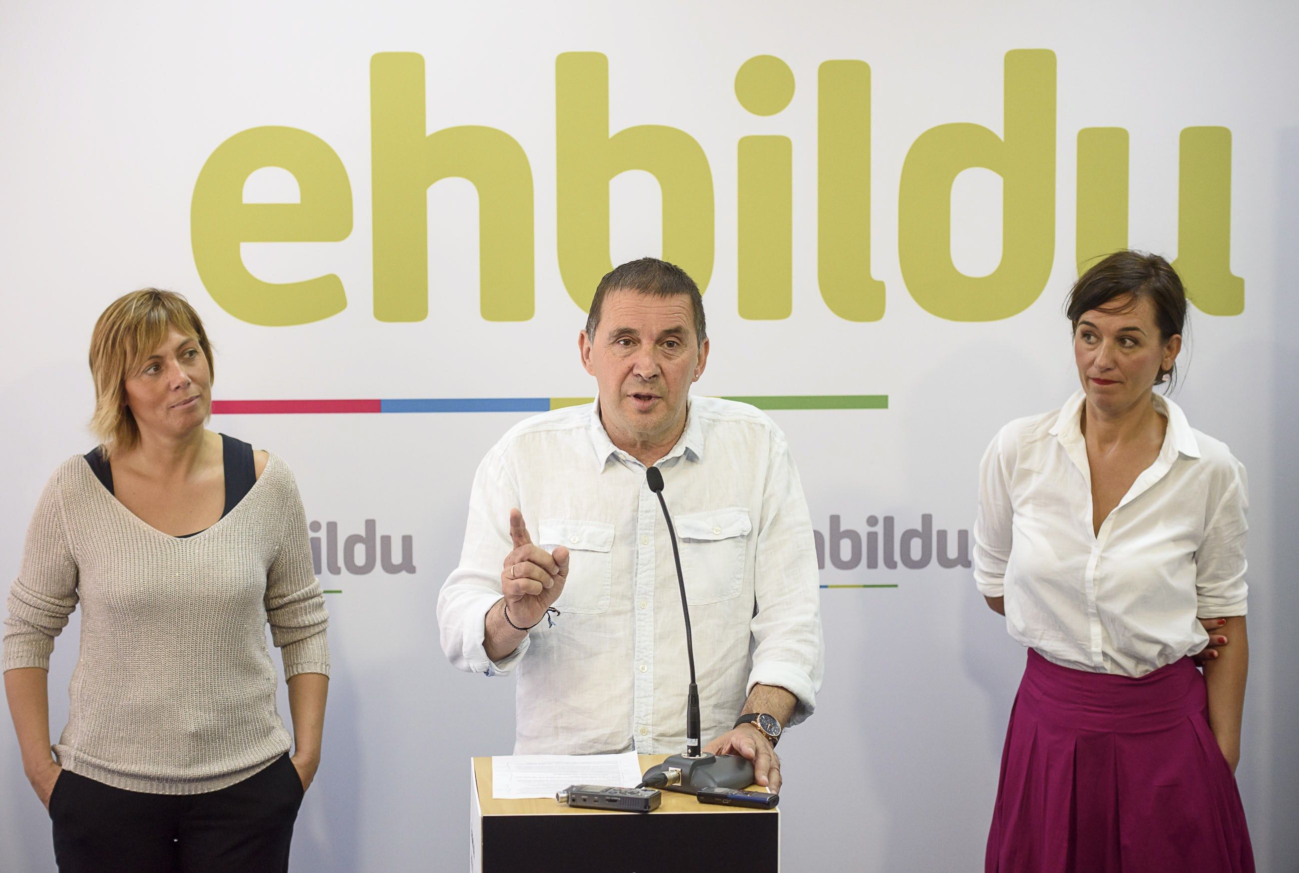 Otegi: "Puc assegurar que estaré al Parlament. No hi ha pla B"