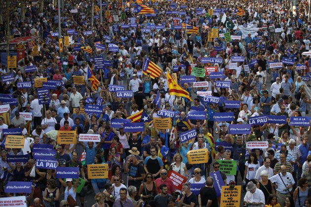 MANIFESTACIO BARCELONA EFE
