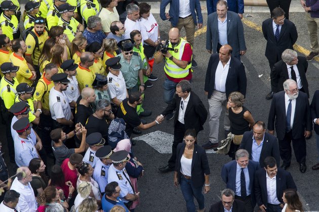 ZAPATERO MANIFESTACIO BARCELONA EFE