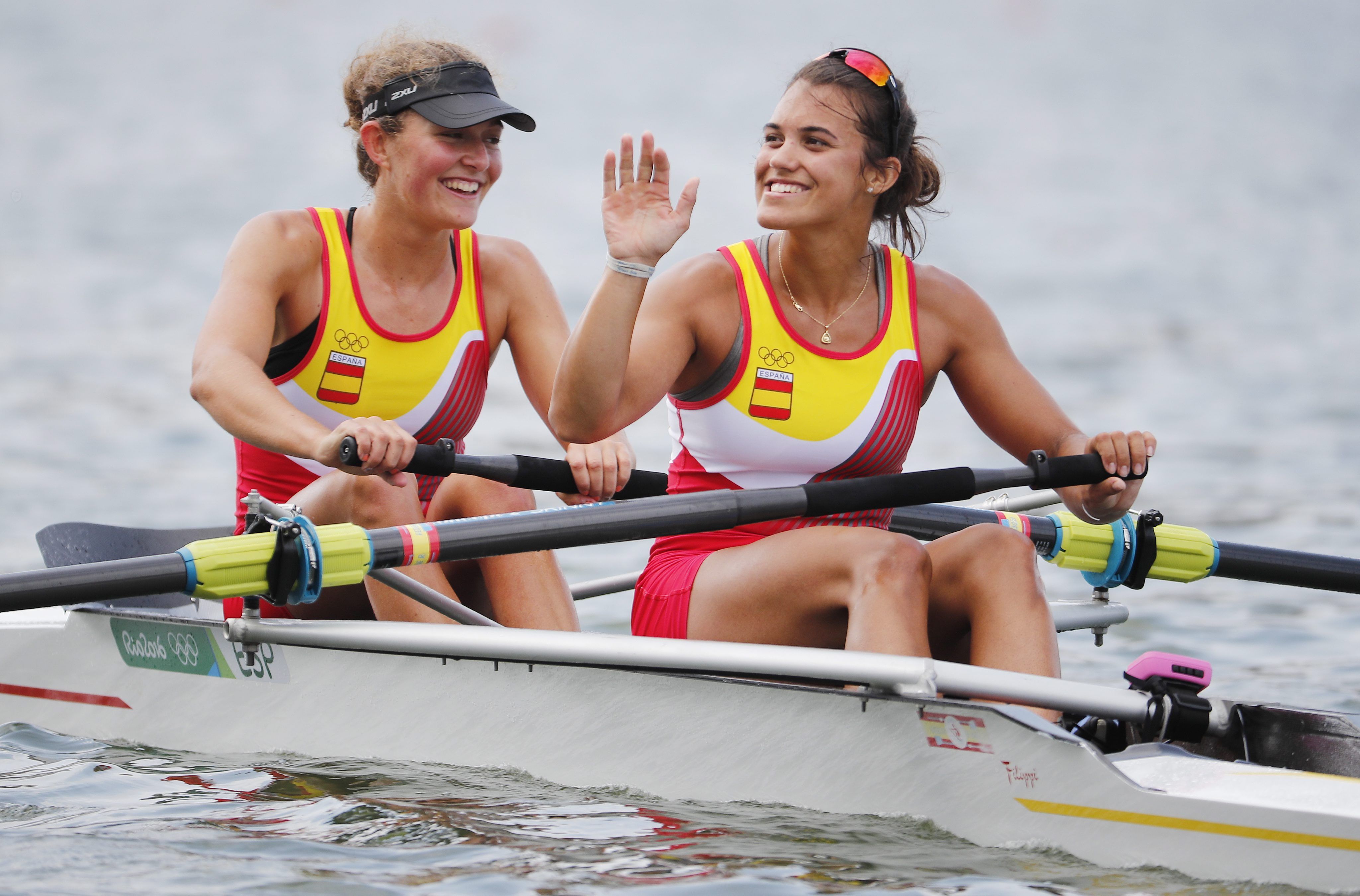 Cara y cruz para el remo catalán