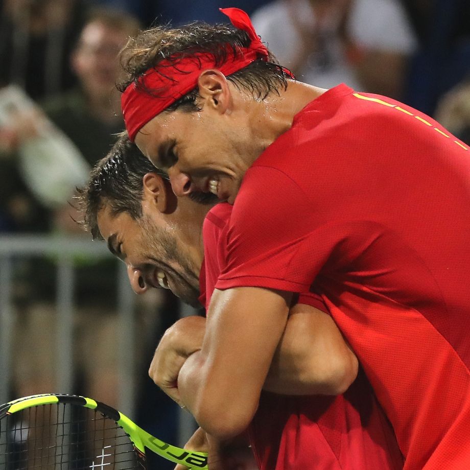 Marc López Rafa Nadal Jocs Olímpics Rio 2016 Efe