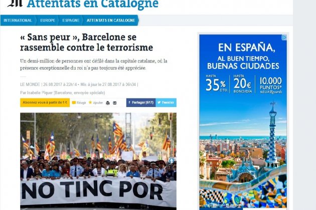 le monde no tinc por