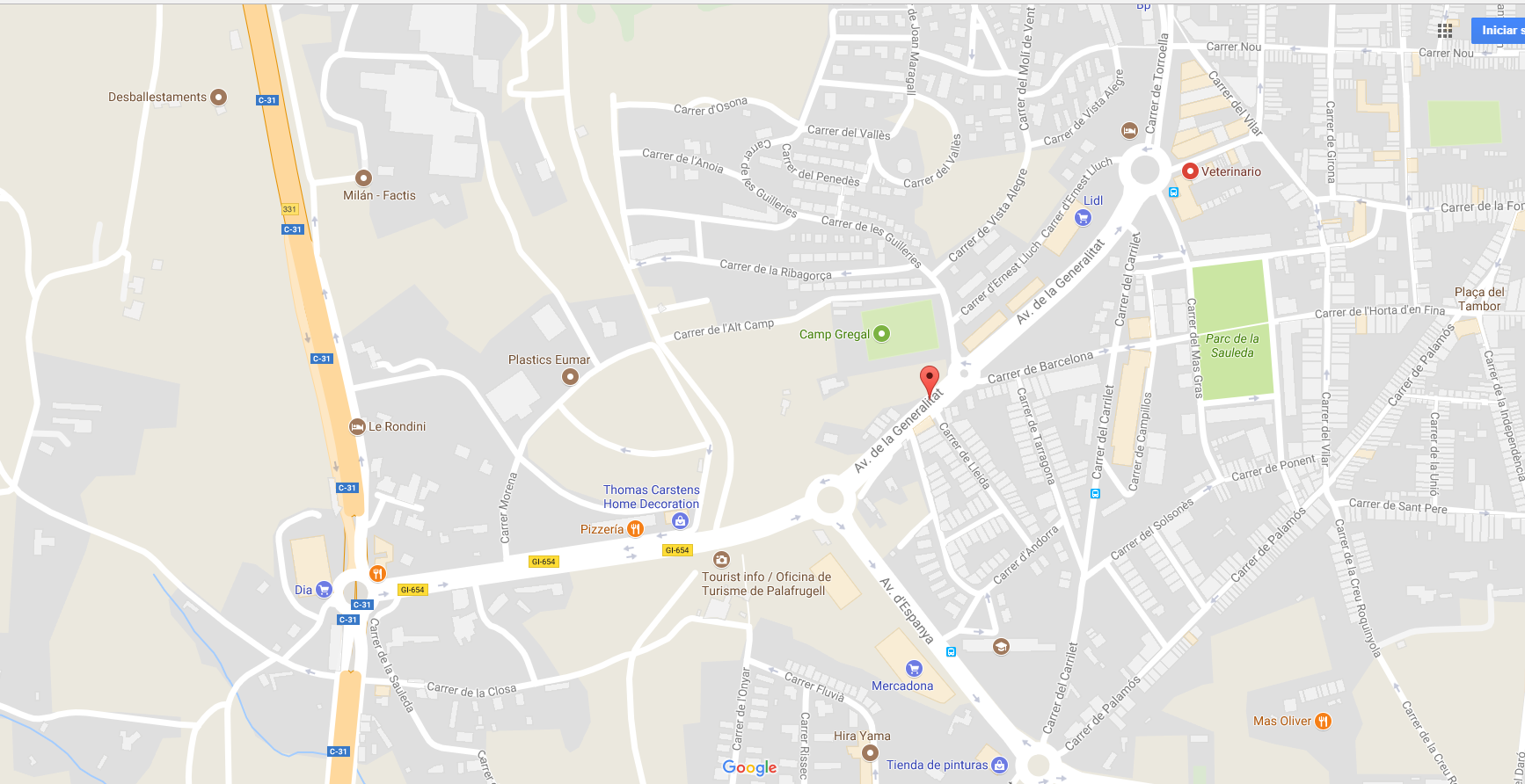 Herido grave un hombre apuñalado por su cuñado en Palafrugell