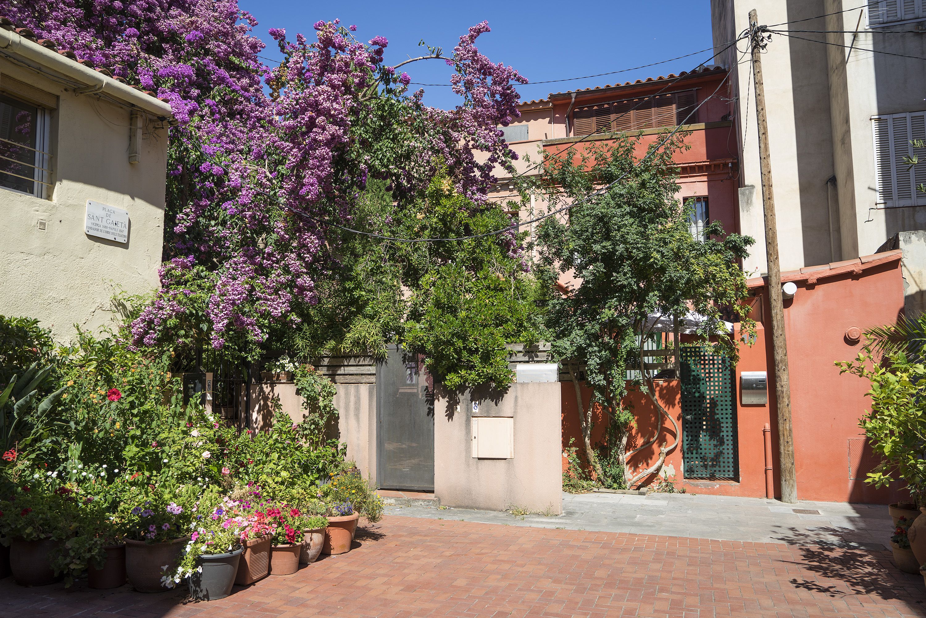 Plaça Sant Gaietà: un Sarrià molt discret