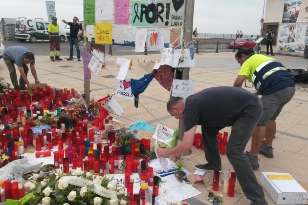 Cambrils atemptat memorial recollida ACN Cambrils atemptat memorial recollida ACN