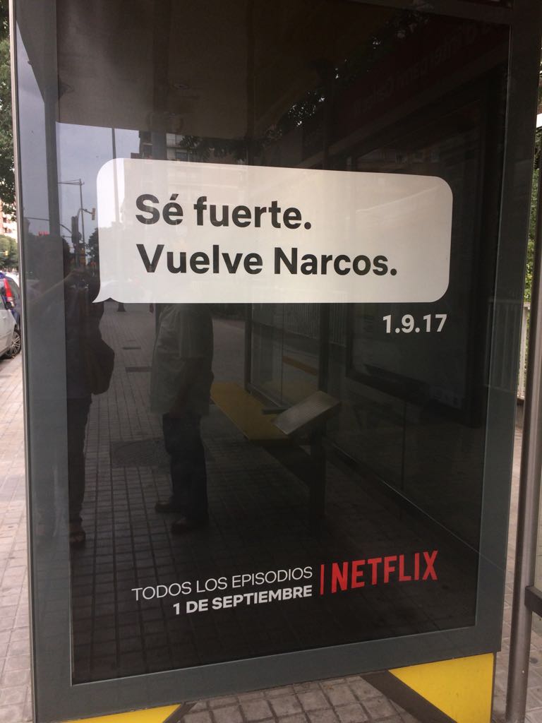 Mientras Rajoy se explica por la Gürtel, 'Narcos' hace campaña