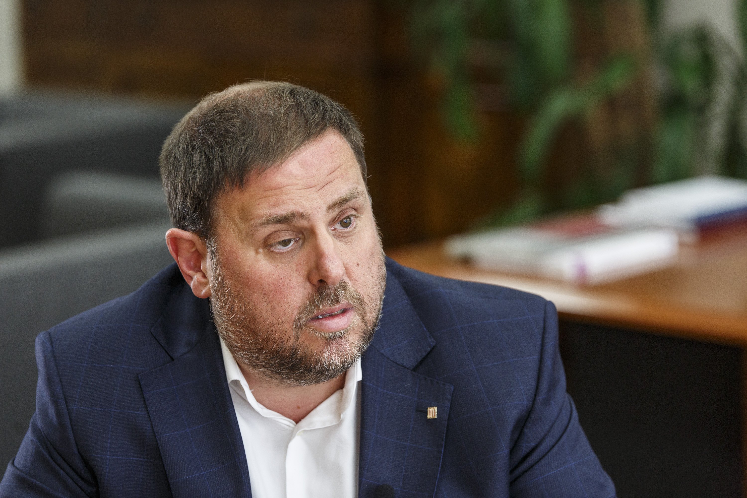 Junqueras: "An electoral interview is a first victory against the repression"
