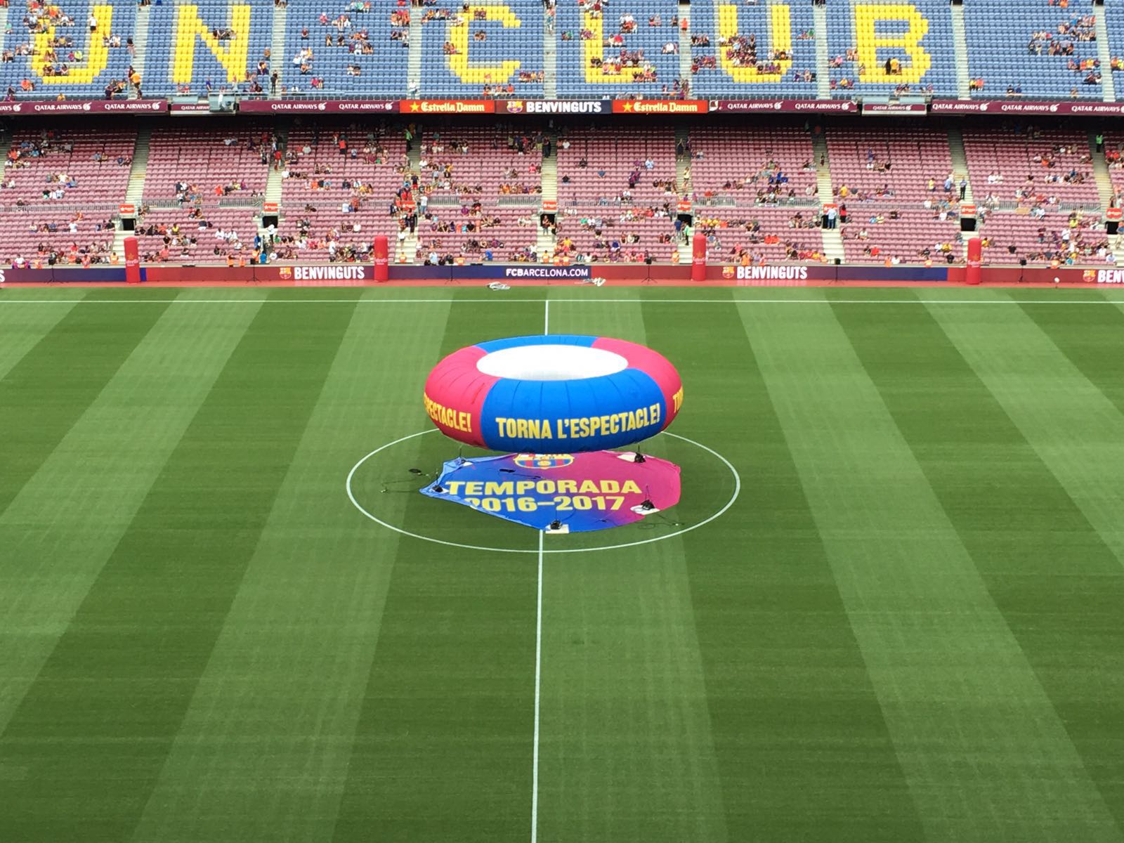 Camp Nou Gamper Bernat Aguilar