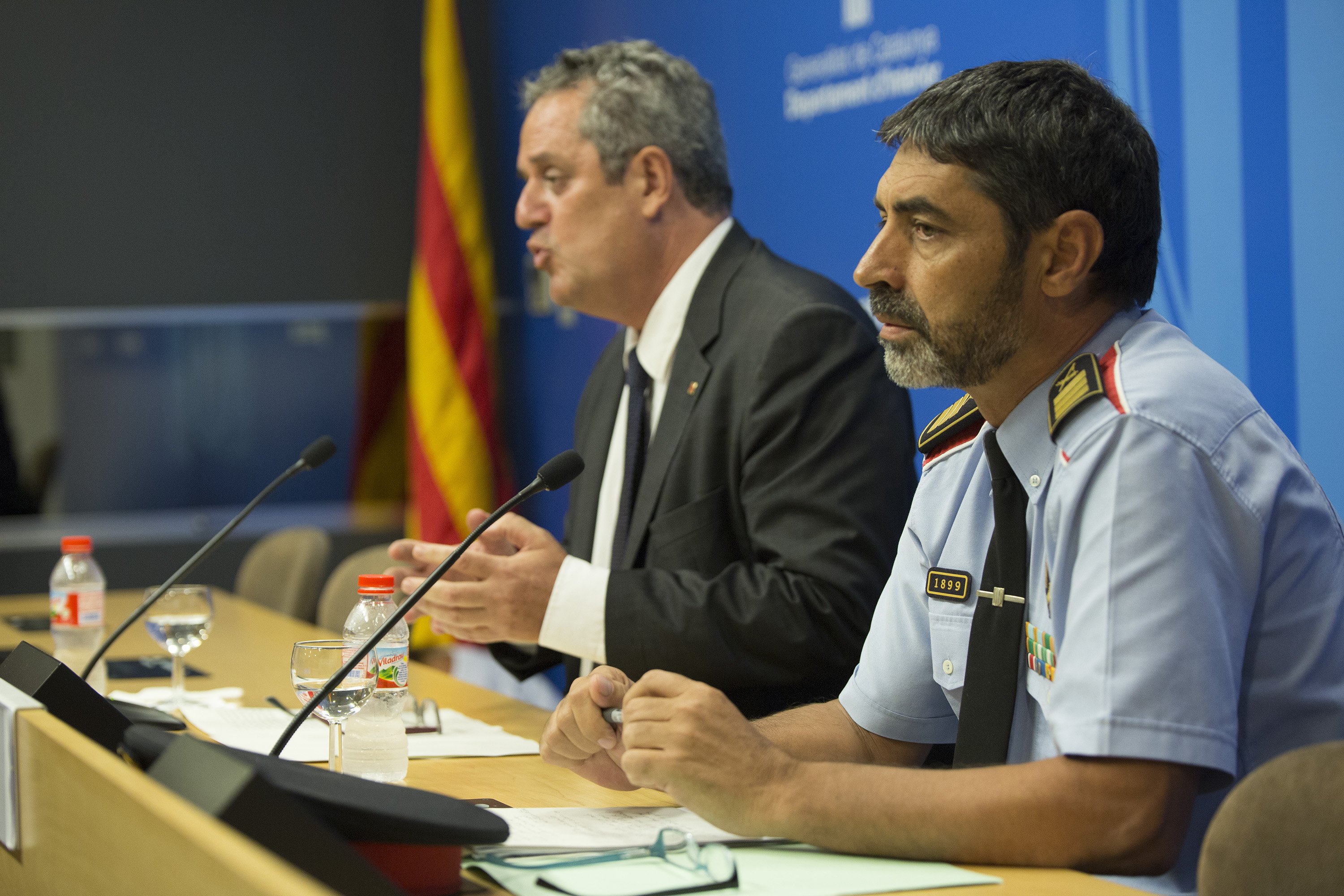 Forn and Trapero asked Spanish officials for there to be no violence during referendum