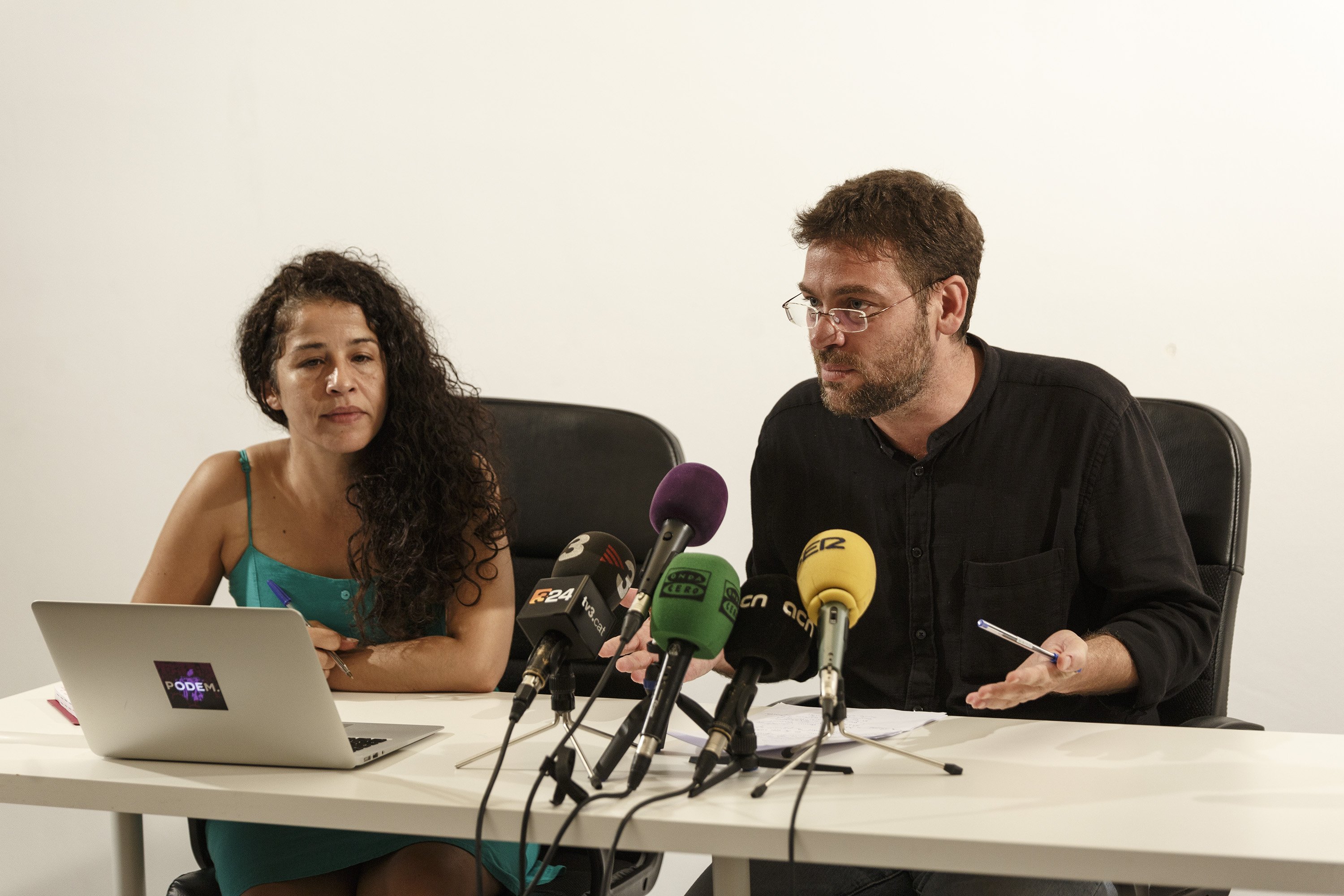 Las bases de Podem deciden participar activamente en el referéndum
