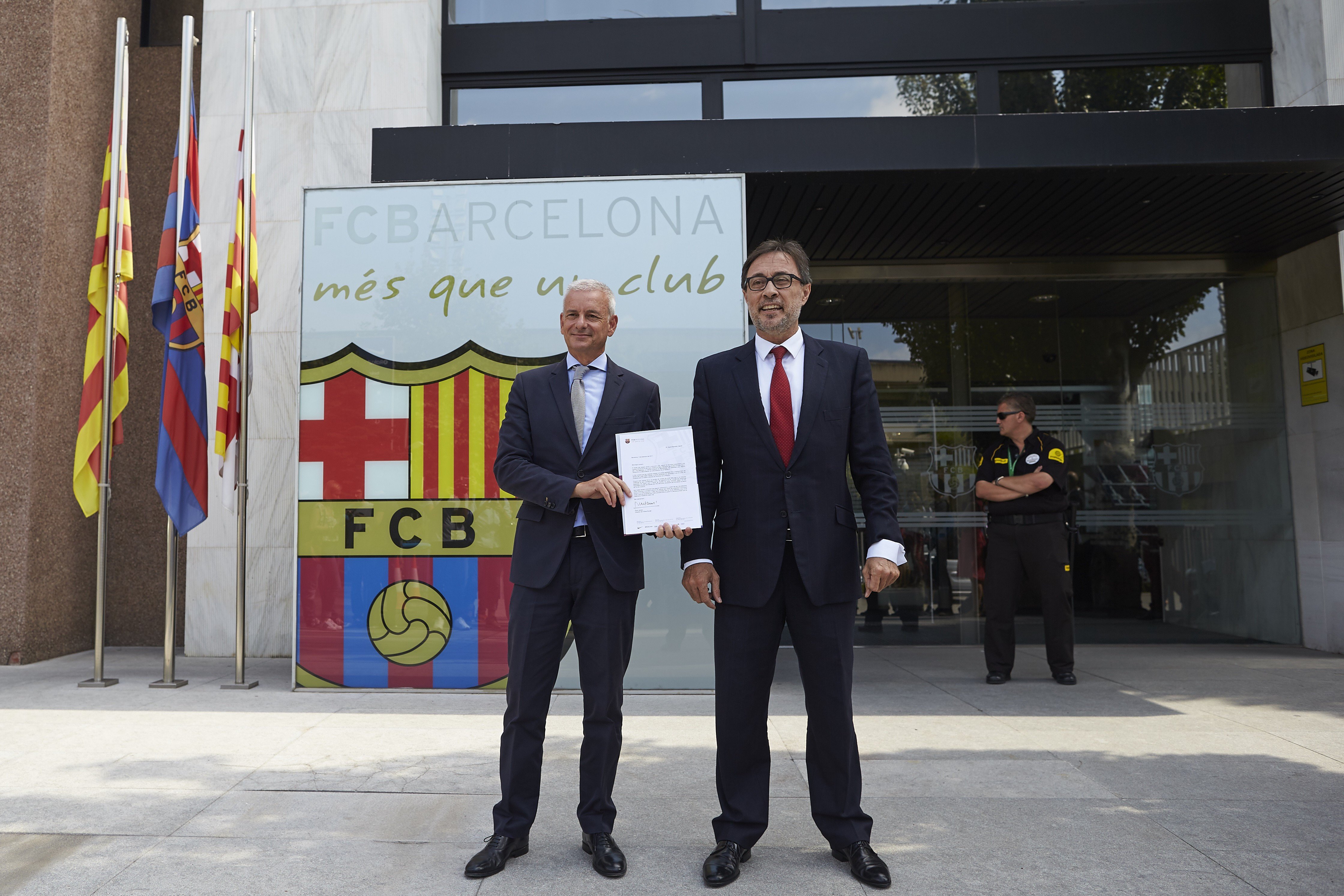 El Barça amplia el termini de la moció de censura fins al 27 de setembre