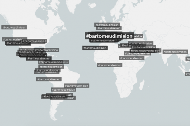 Etiqueta #Bartomeudimision trendsmap