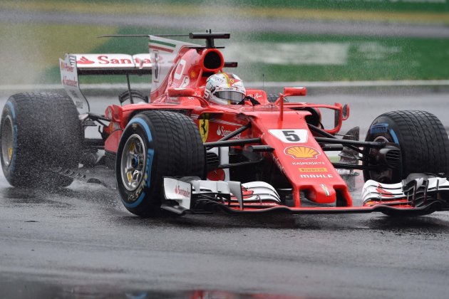 Sebastian Vettel Formula 1 Monza Efe