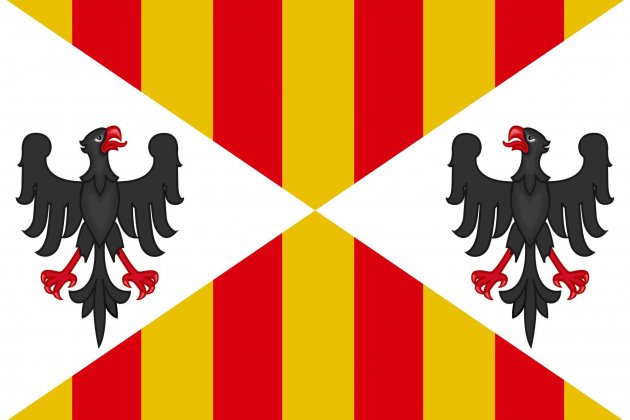 Bandera de Sicilia. Font Wikimedia