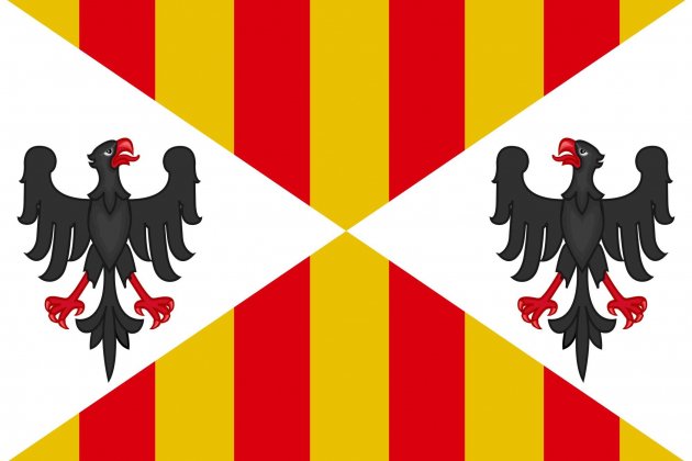 Bandera de Sicilia. Font Wikimedia