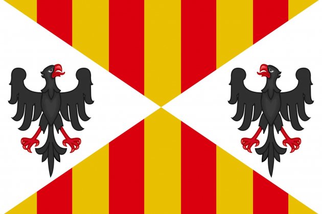 Senyera de Sicilia. Font Wikimedia