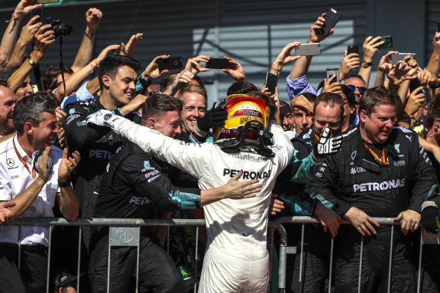 Lewis Hamilton Monza Fórmula 1 Efe