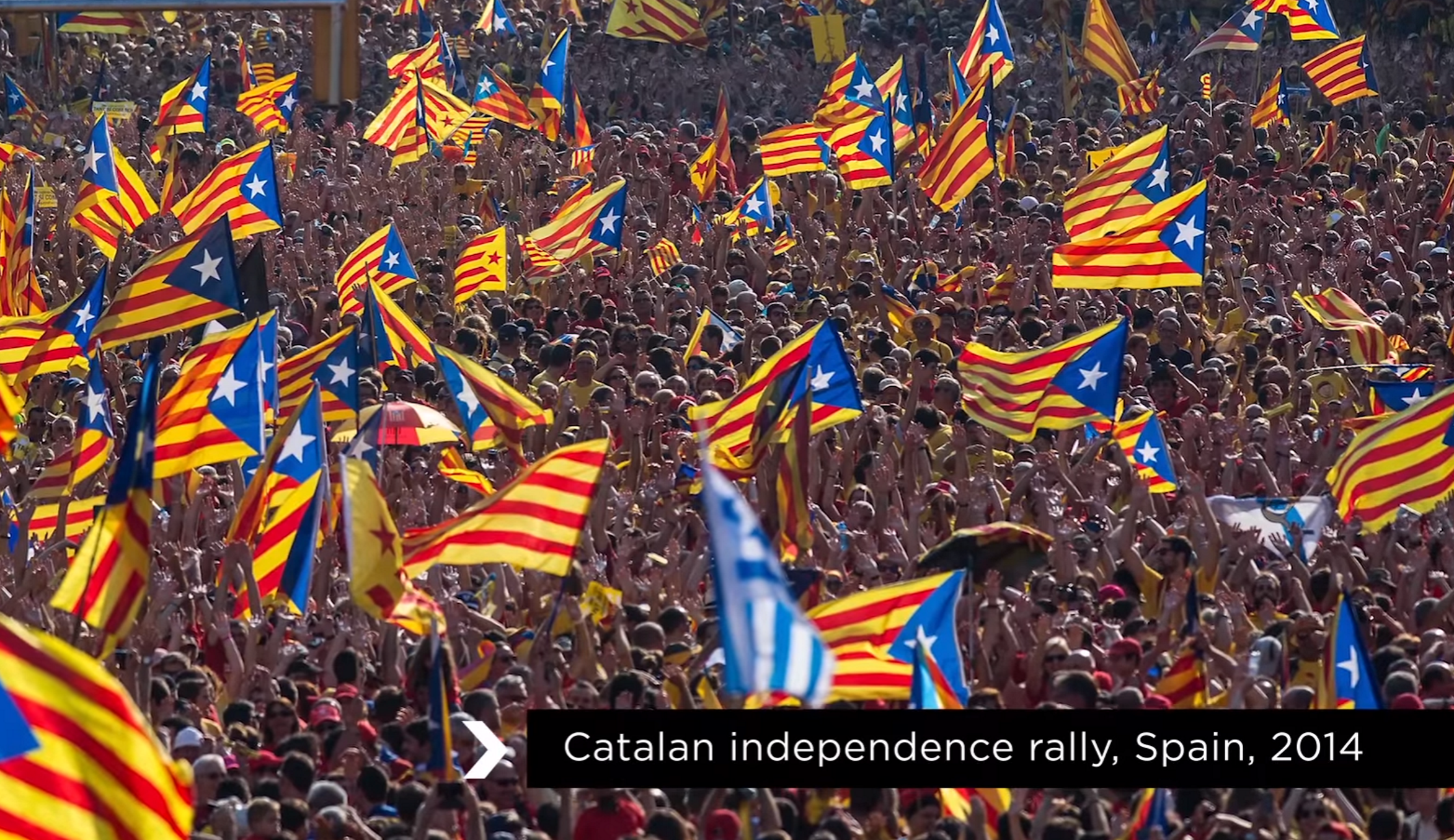 Un vídeo de un canal de los EE.UU. sobre el proceso catalán triunfa en Youtube