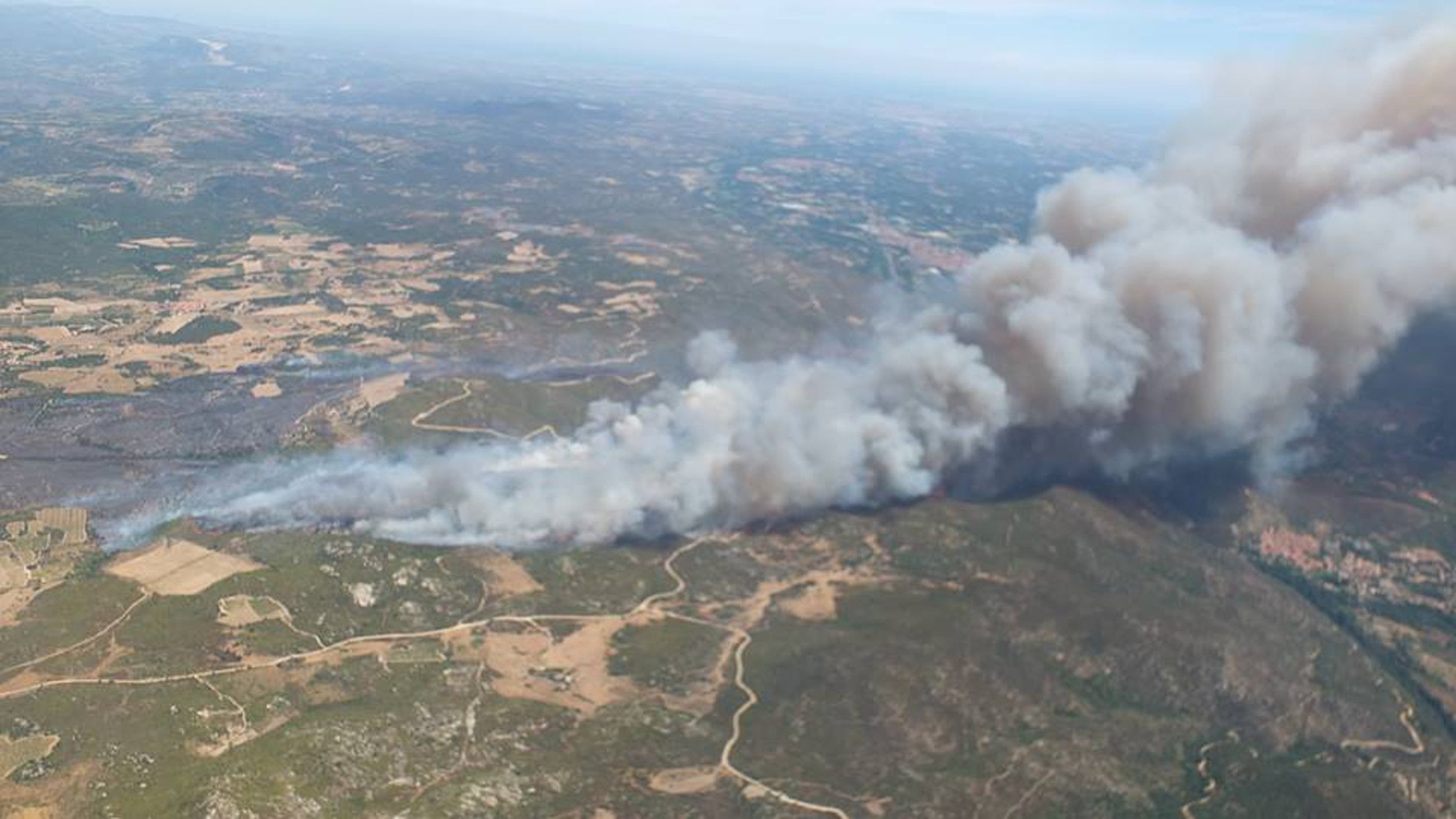 Estabilitzat l'incendi de la Catalunya Nord