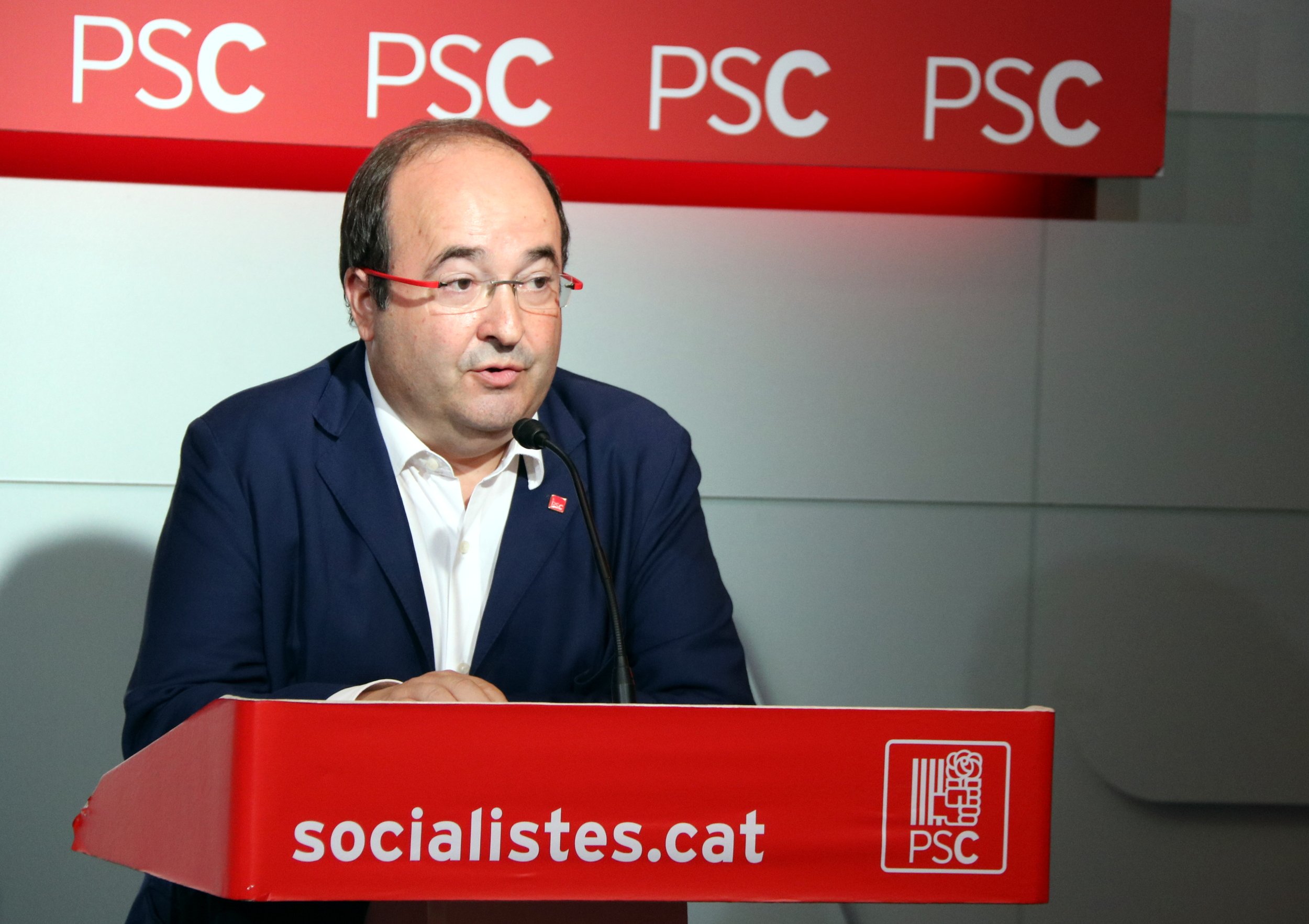 Iceta assumeix que l'1-O hi haurà urnes, però que això "no és un referèndum"