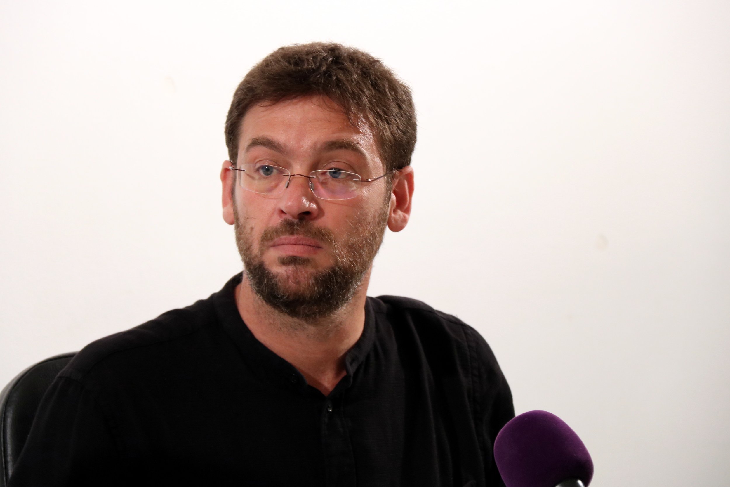 Fachin acusa Iglesias d’actuar amb Podem com Rajoy amb Catalunya