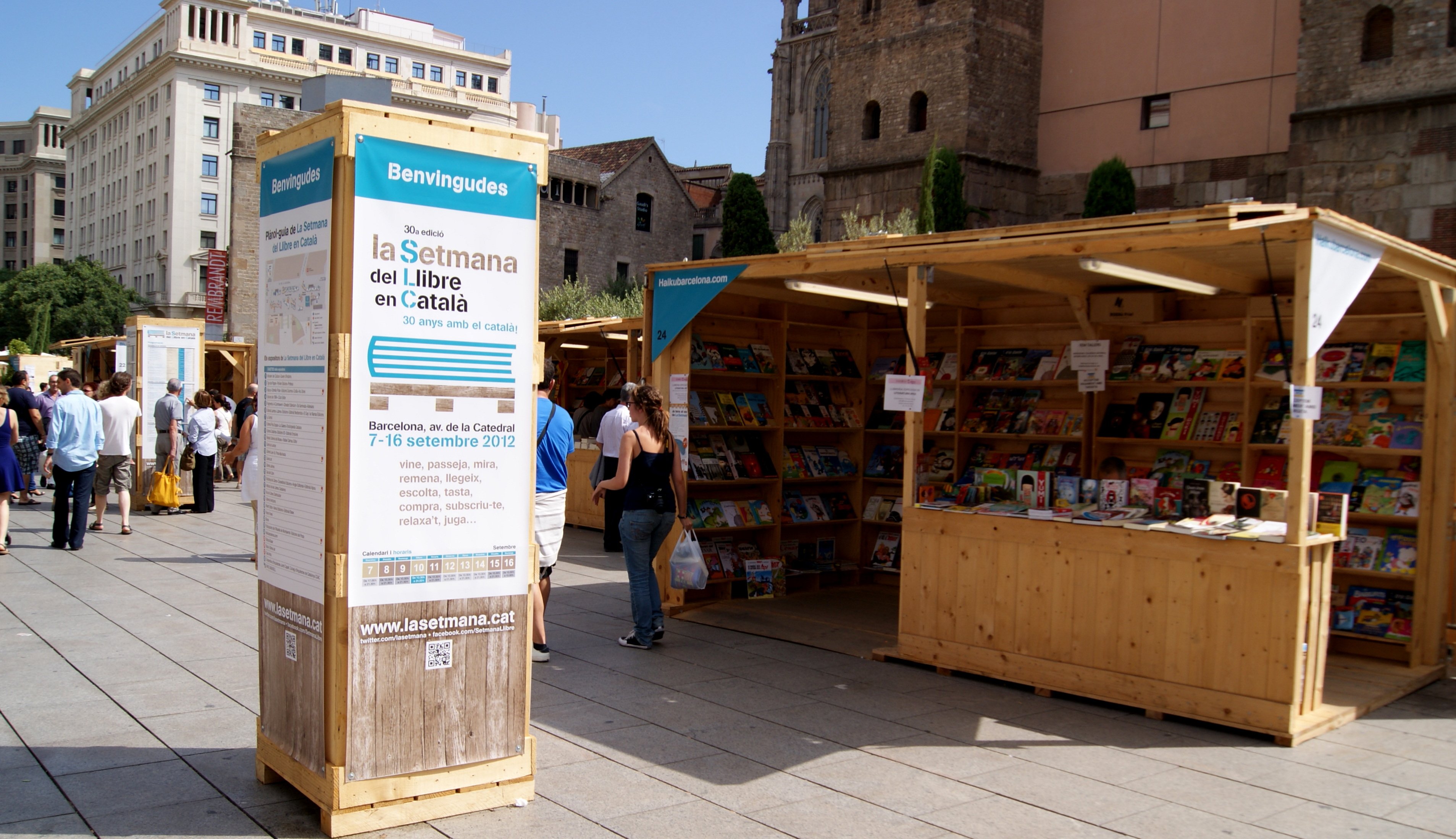 Este año, la Setmana del Llibre en Català más internacional