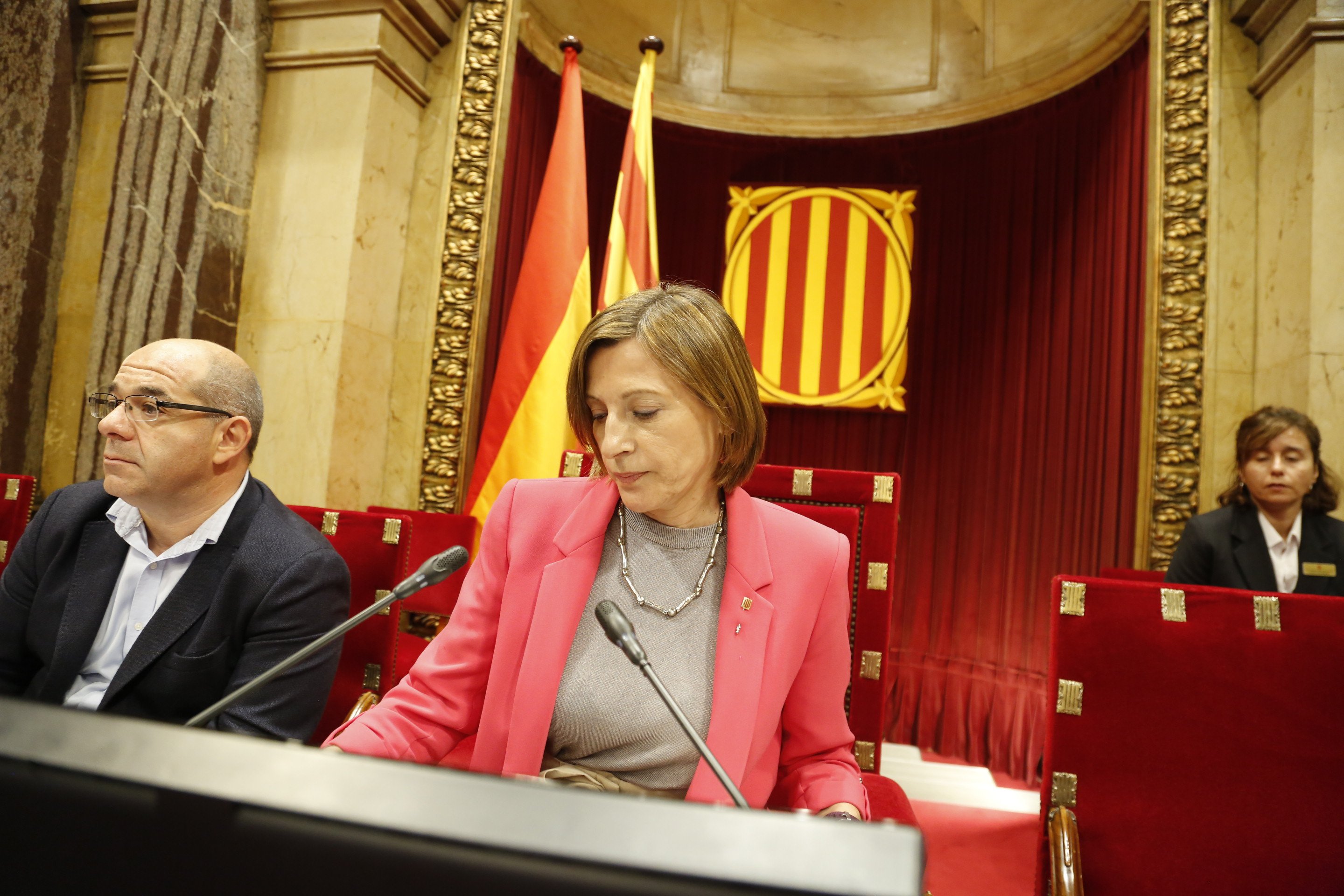 La magistrada del TSJC envía al Supremo la causa de la Mesa del Parlament