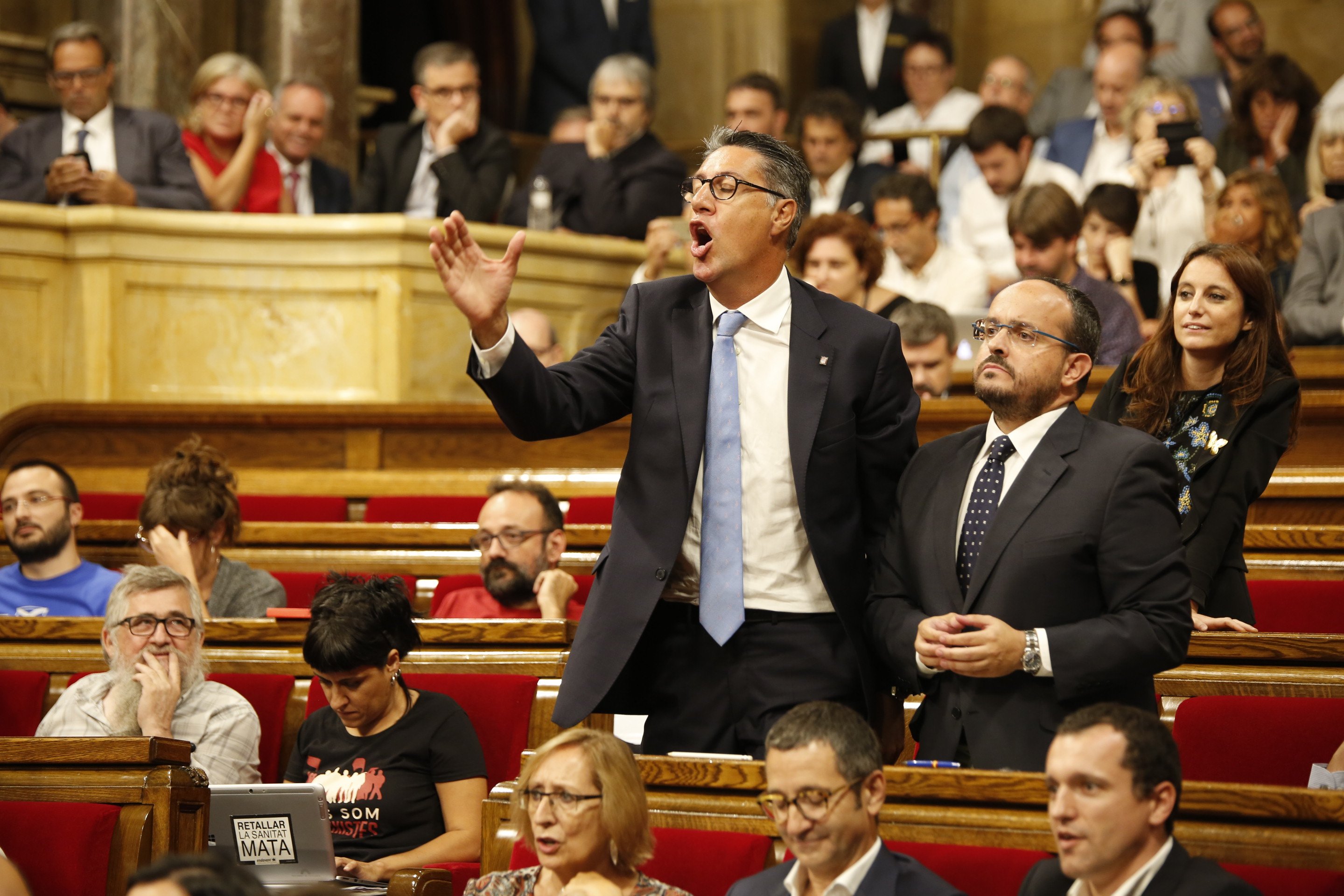 Albiol demana a Puigdemont que aturi el moviment "totalitari"