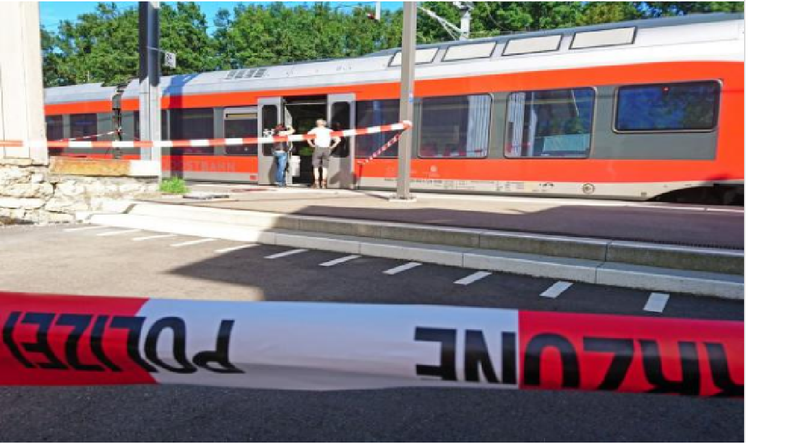 Un home fereix set persones en un tren a Suïssa