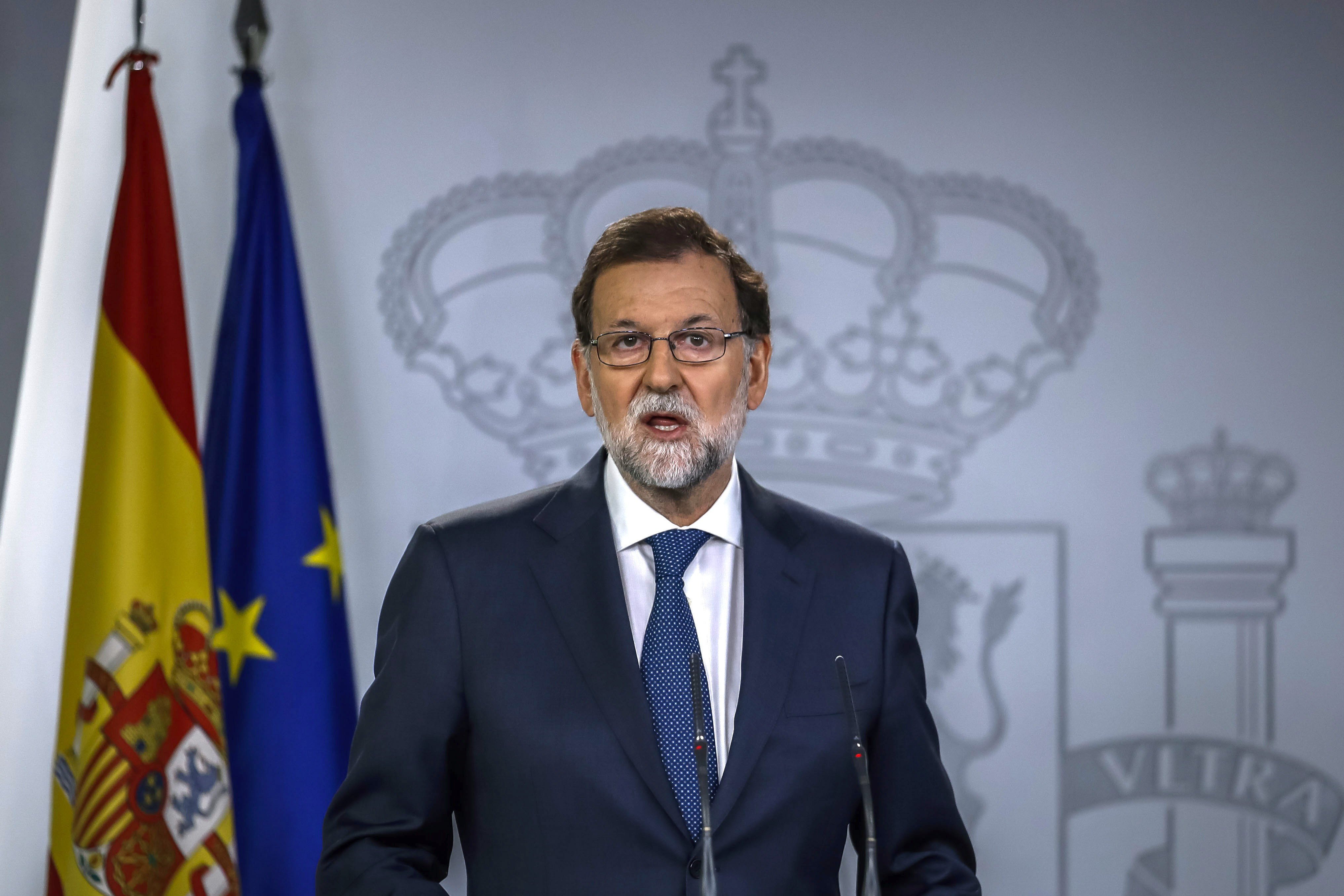 Rajoy demana al TC obrir la via penal contra Puigdemont i tot el Govern