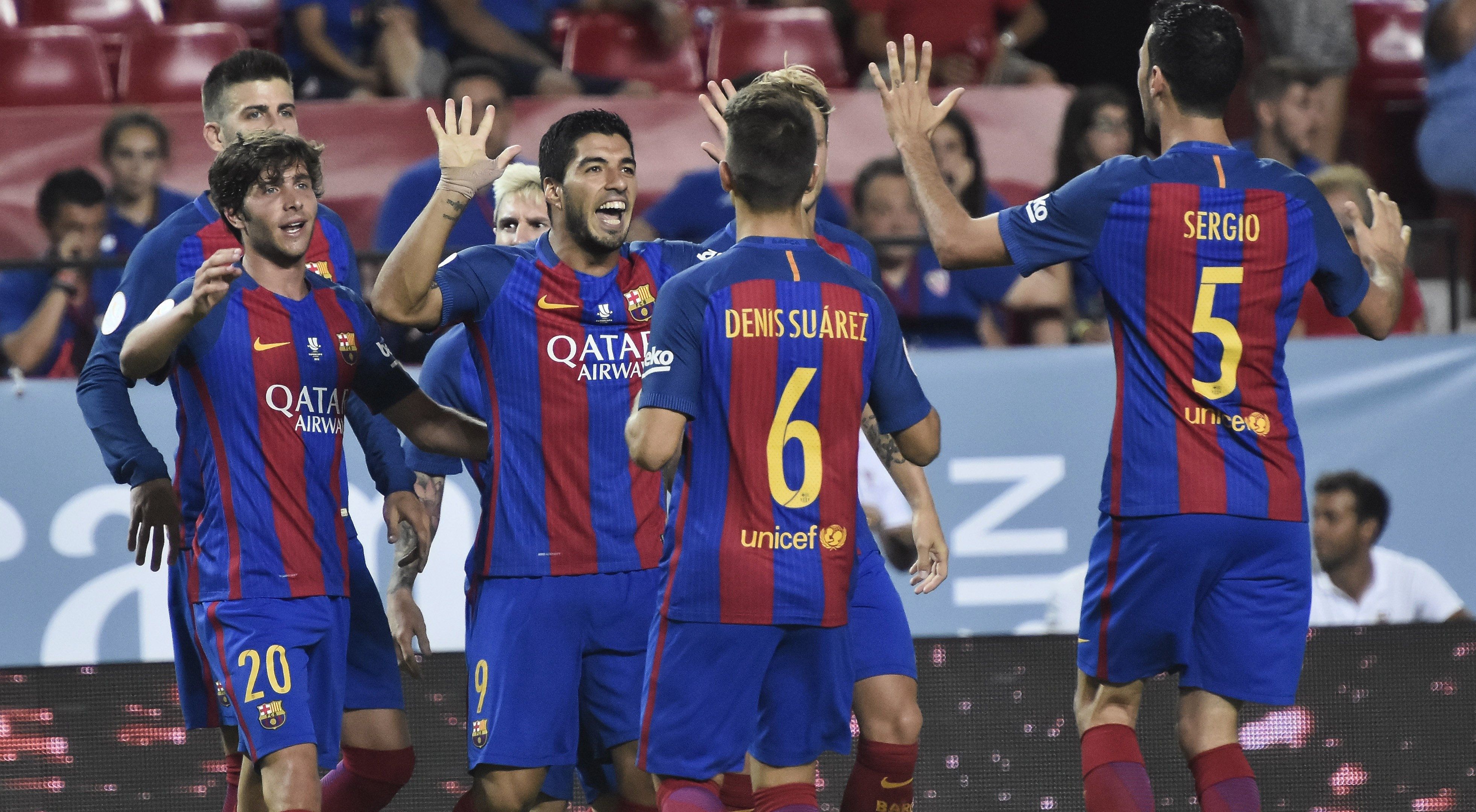 El Barça encarrila la Supercopa de España