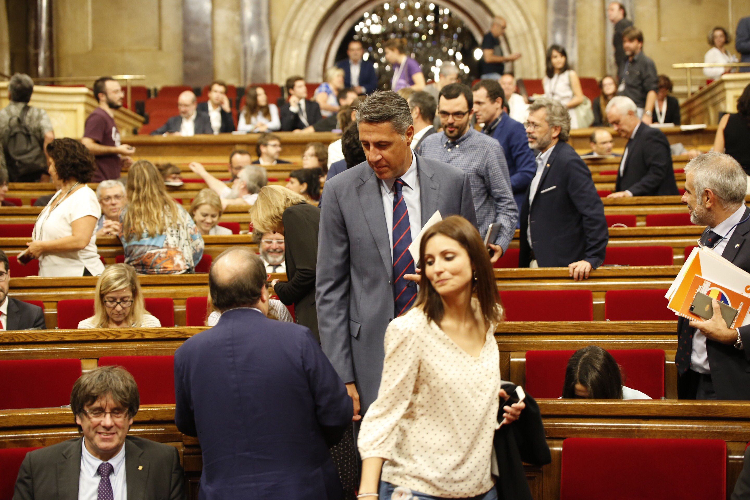 VÍDEO: El PP sólo permite 55 segundos de pleno sobre la transitoriedad