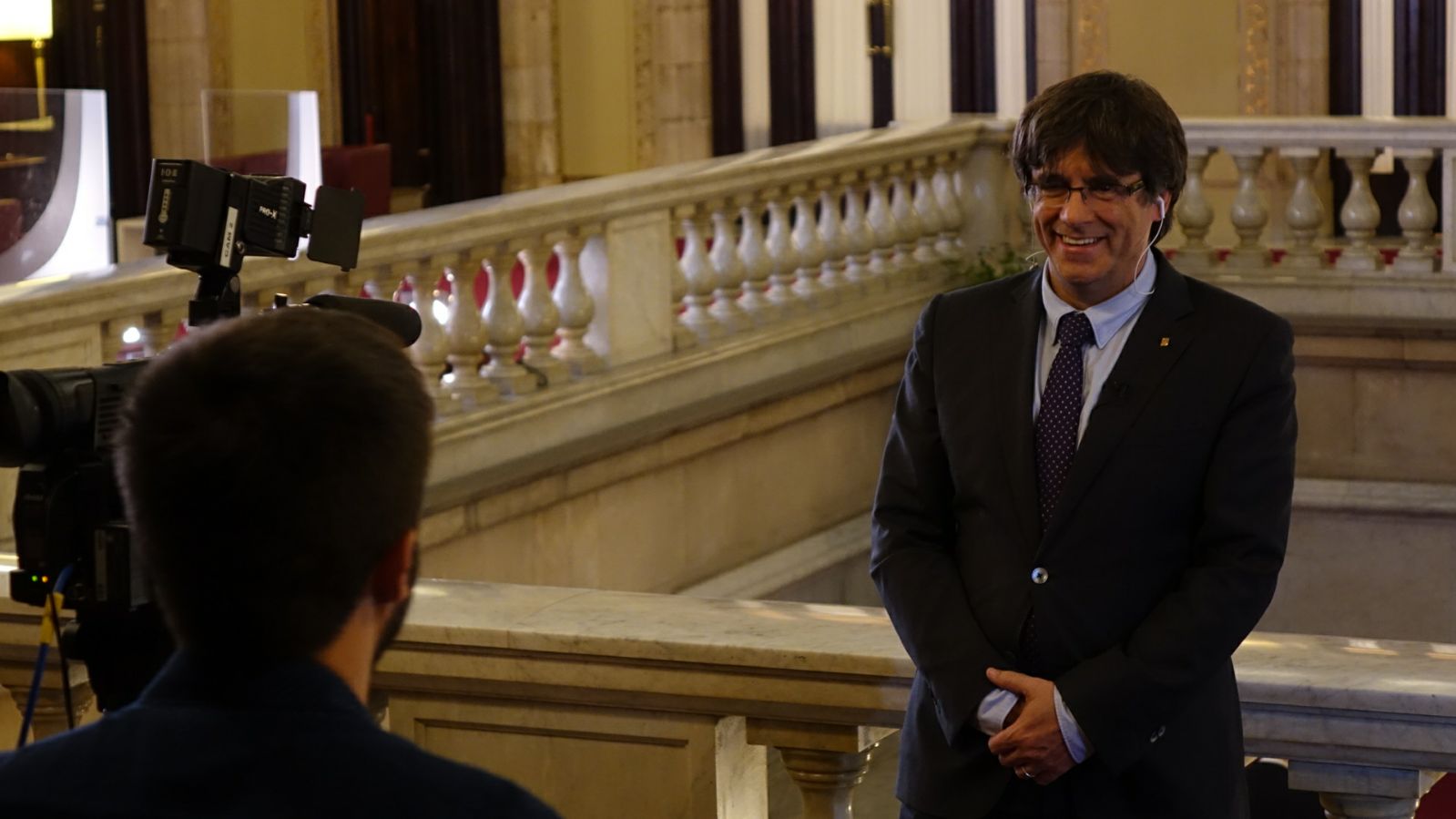 "They won't suspend democracy", Catalan president Puigdemont to Constitutional Court