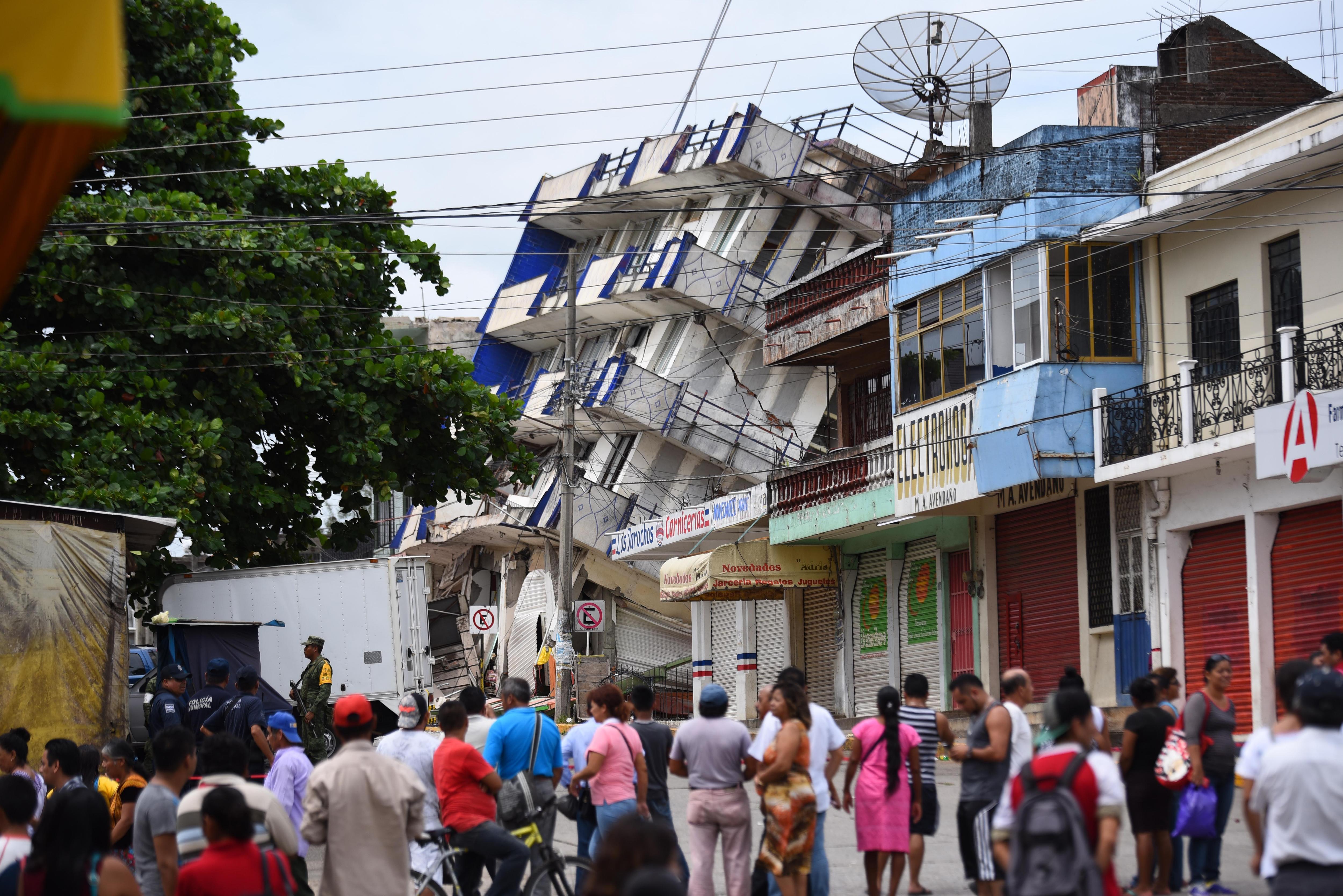 Mèxic: 61 morts pel terratrèmol, però no s'ha produït cap tsunami