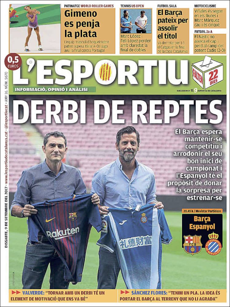 El Deportivo Portada 09 09 2017