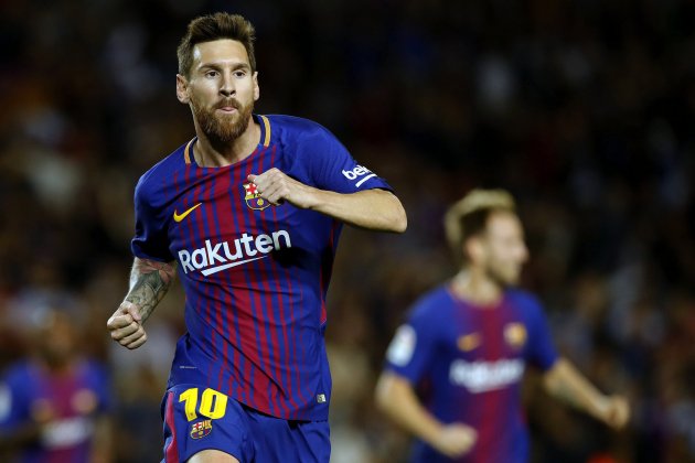 Leo Messi gol Espanyol Camp Nou   EFE