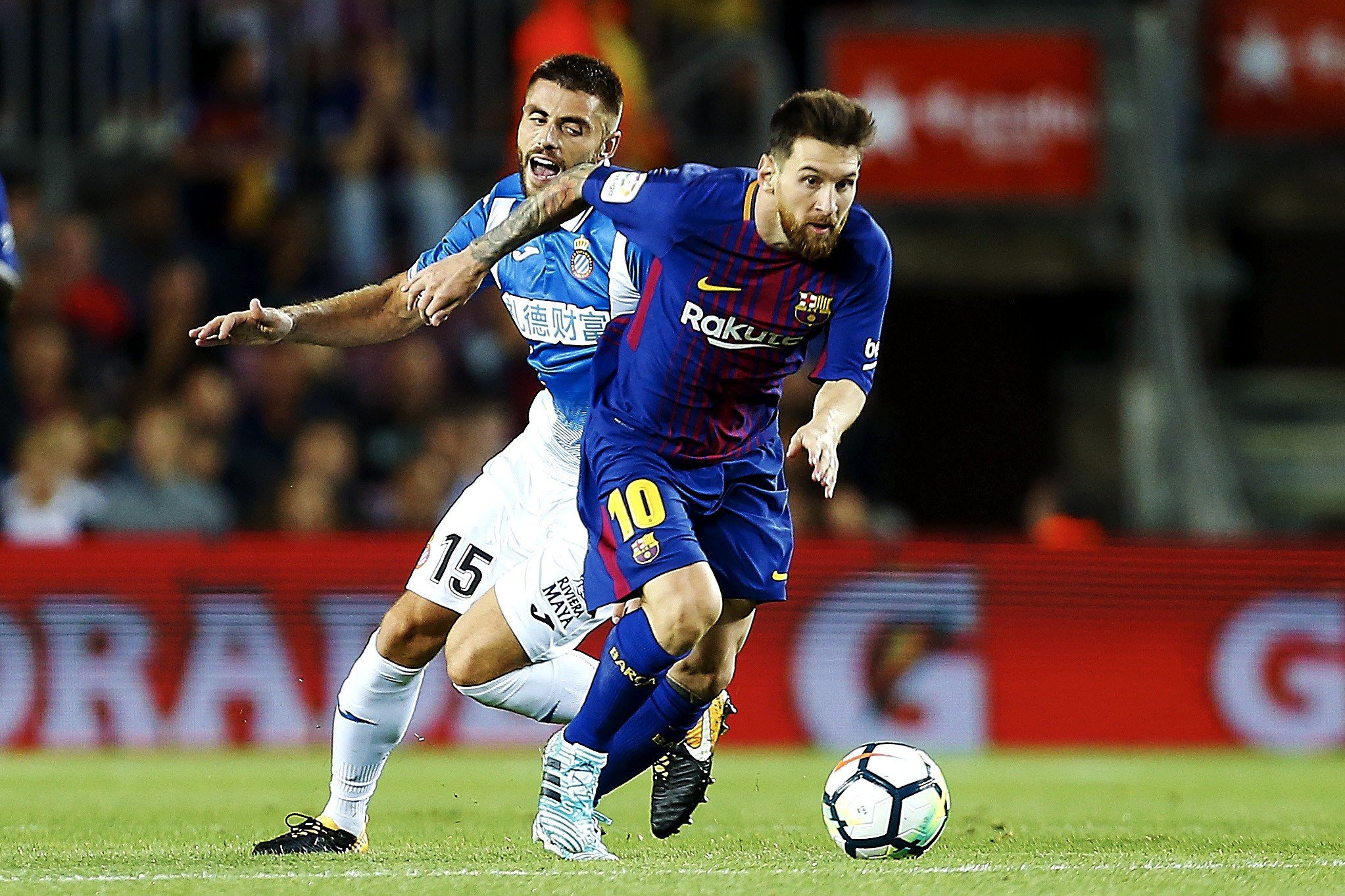 El Espanyol se acuerda del Barça para promocionar el partido contra el Levante