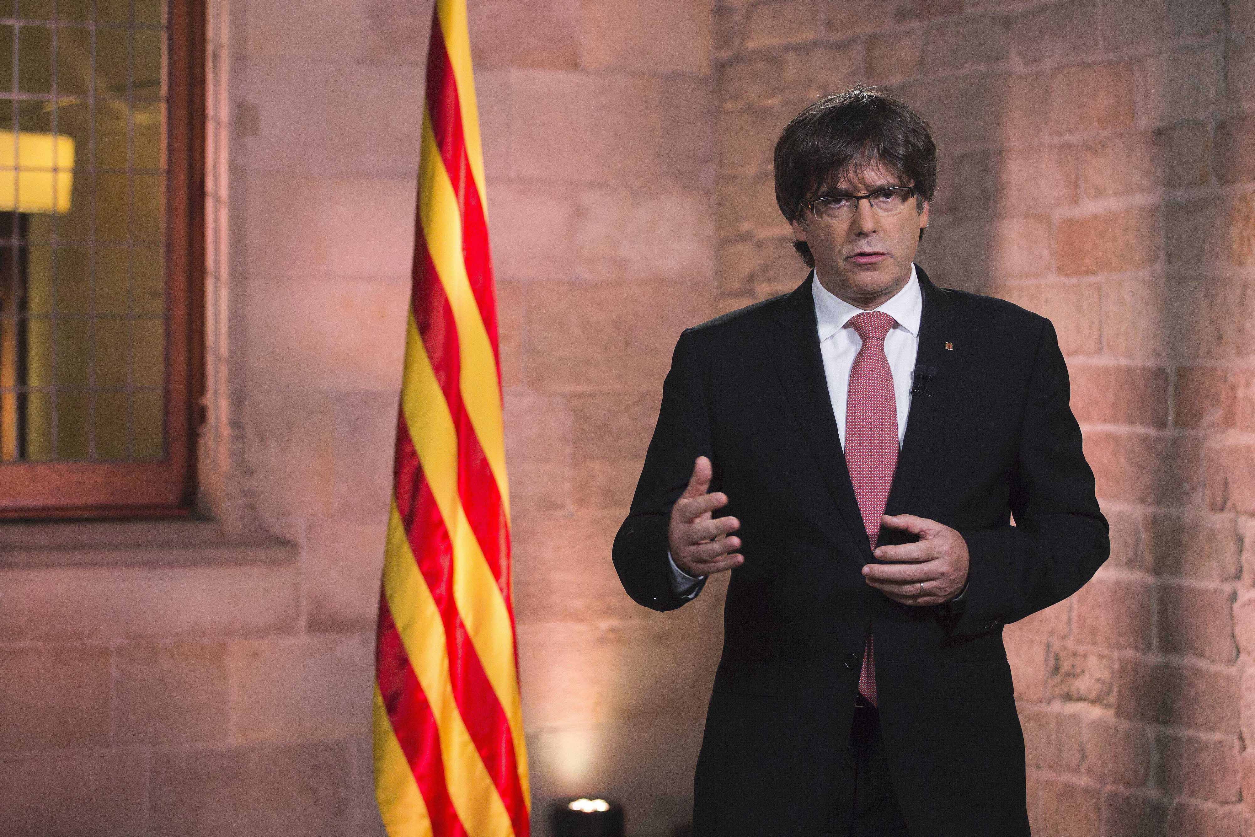 Catalan president Puigdemont: "The government already has everything ready for the referendum"