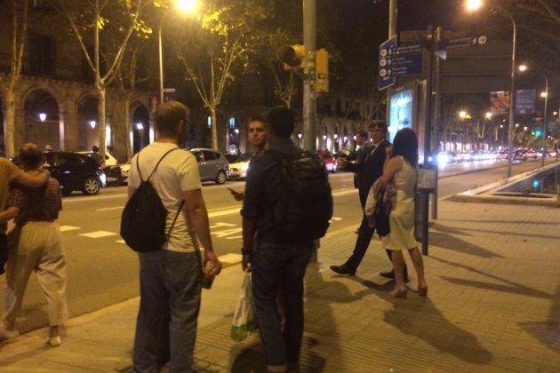 puigdemont yendo al Born