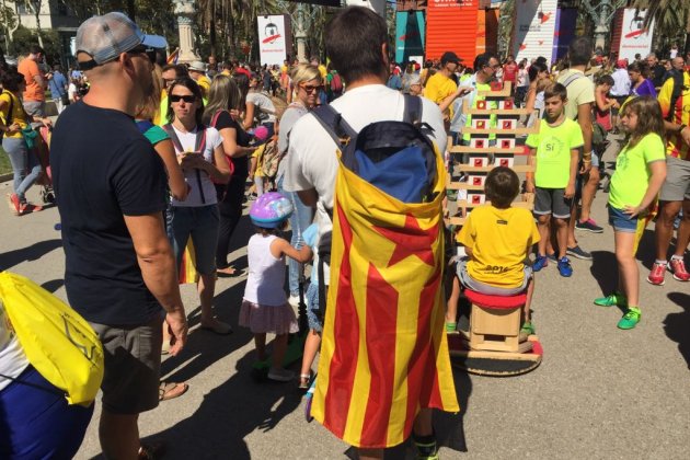 Diada a passeig de Sant Joan / DG
